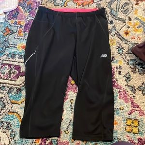 New Balance running tights - capris, large